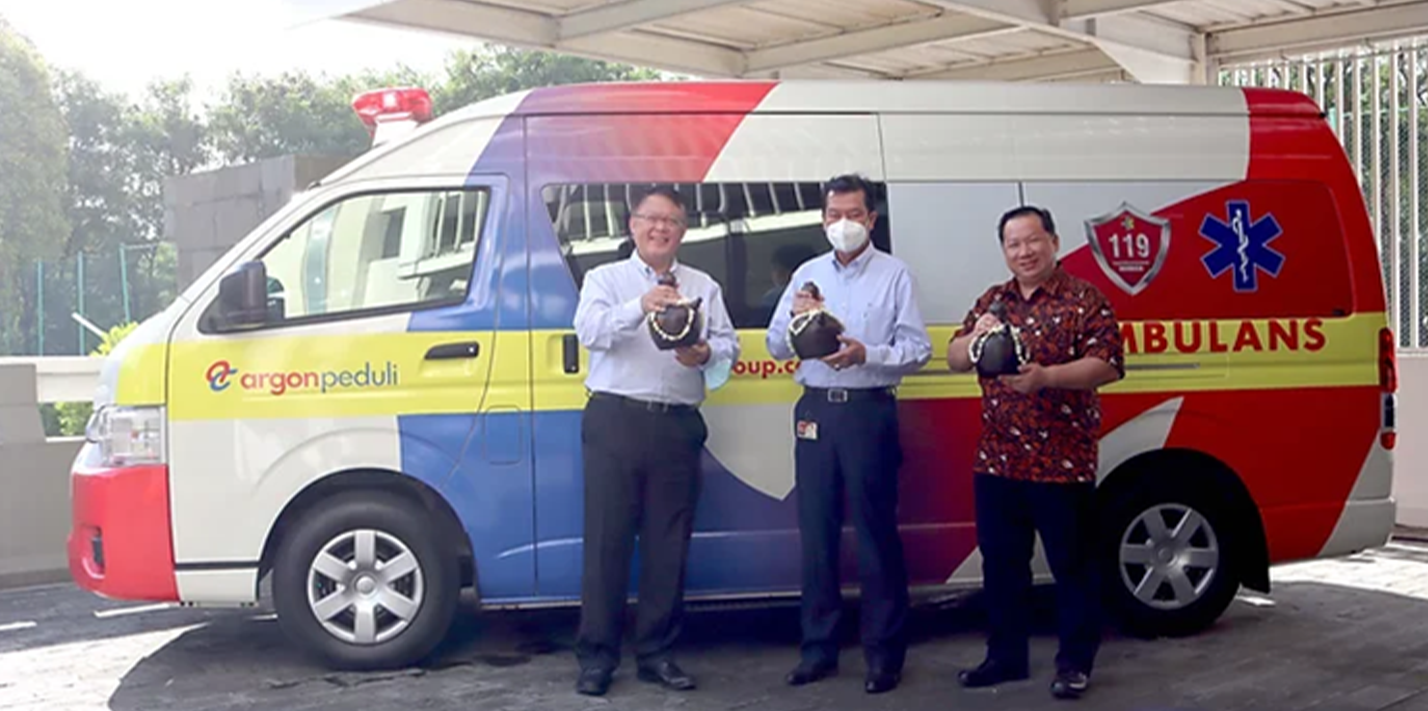 Argon Peduli Siagakan Ambulans Untuk Percepat Pelayanan Kesehatan Masyarakat